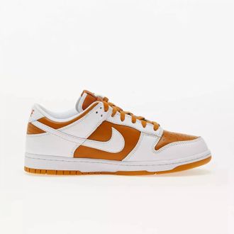 Nike Mens Dunk Low Mystic Basketball Sneakers In Dark Curry/white