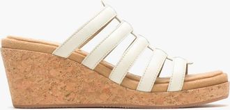 Hush Puppies Womens Hush Puppies WILLOW SLIDE Womens Sandals White - Size: 6