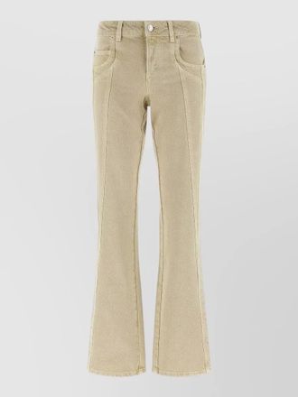 Isabel Marant denim flared trousers