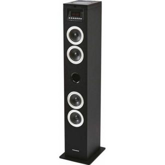Thomson Ds120cd - Torre Multimedia (sistema 2.0, Reproductor De Cd, Bluetooth, 60 W, Pantalla Led, Usb, Ranura Sd) Negro - Thomson