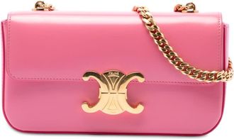 Celine Pre-owned Celine Shiny Calfskin Claude Chain Shoulder Bag Ladies PIG2STVHLXI4VS5L