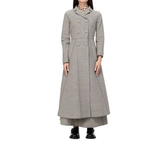 Moschino Abrigo Evita - Coats - Mujer - Gris - M