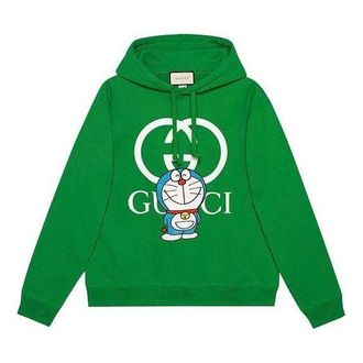 Gucci x Doraemon Cotton Hoodie Green 646953-XJDE1-3229
