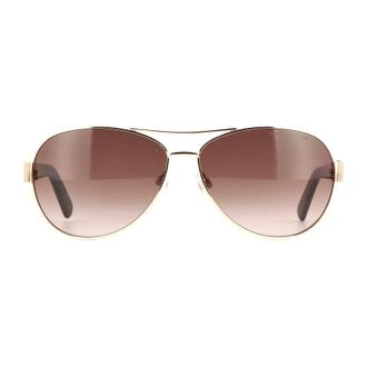 Marc Jacobs Aviator Sunglasses - Gold