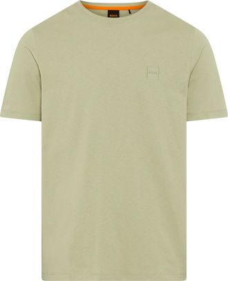 HUGO BOSS T-Shirt »Tales« mit BOSS Stickerei auf der Brust