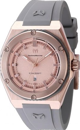 Technomarine Womens TM-416081 Ladies Coral Legacy Watch - Rose Gold - One Size