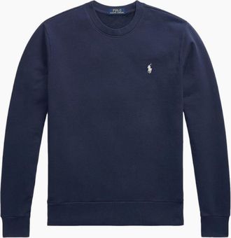 Polo Ralph Lauren Mens Polo Ralph Lauren Loopback Crew Neck Sweatshirt 017 Cruise Navy - Size: 38