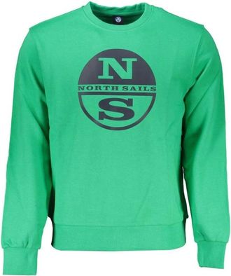 North Sails Hombre, Sudaderas, Verde, Talla: L