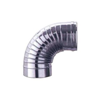 Ala Codo De Acero Inoxidable De 90&deg; Con 14 Alas