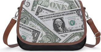 Generic 1 U.S. Dollar Small Womens Crossbody Bags Shoulder Handbag with Adjustable Strap for Travel