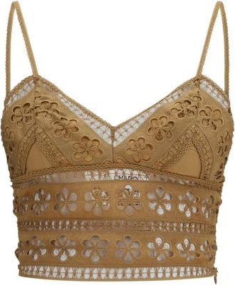 Charo Ruiz Ibiza The Melie Top - - Tops - Donna - Beige - S
