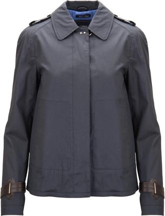 Fay Light Jassen - Dames - Zomerjassen - Blauw - S - Katoen - Jassen