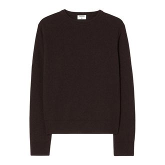 Filippa K Trui met ronde hals - Dames - Ronde hals truien - Bruin - M - Wol - Truien & Vesten