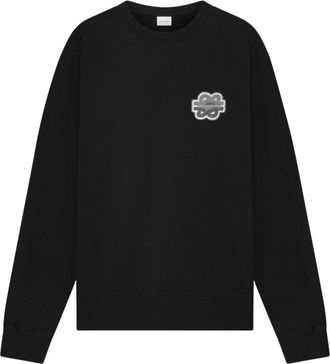 Filling Pieces Sweatshirt Gowtu Tonal - Heren - Sweatshirts - Zwart - M - Hoodies & sweatvesten