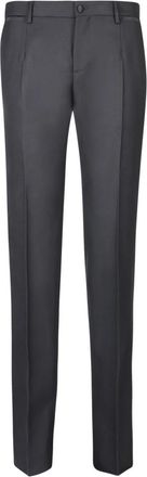 Dolce & Gabbana Zwarte broek voor mannen Aw 23 - Heren - Nette broeken - Zwart - L - Broeken