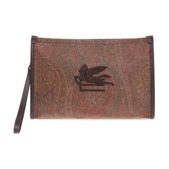 Etro Etro, Clutches, male, Brown, Size: ONE SIZE Handbag