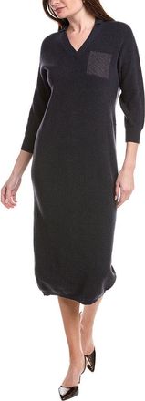 PESERICO Wool, Silk, & Cashmere-Blend Sweaterdress