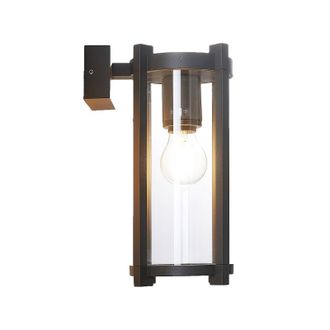 Lucande Lucande L&aacute;mpara De Pared Exterior brienne En Negro Aluminio