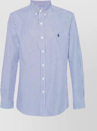 Ralph Lauren striped long-sleeve cotton shirt