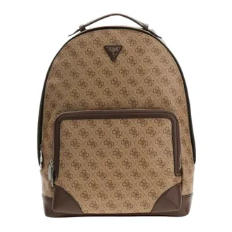 Guess Tassen, Heren, Bruin, ONE Size, Milan Rugzak