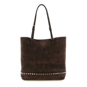 Valentino Garavani Dames, Tassen, Bruin, Maat: ONE Size Su&egrave;de