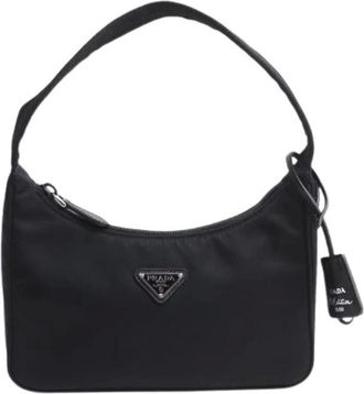 Prada Pre-owned Mini Bags, female, Black, Size: ONE SIZE Pre-owned Vintage Mini Bag
