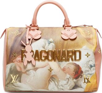 Louis Vuitton Borsa a mano Fragonard Speedy 30 anni 2020 - Rosa
