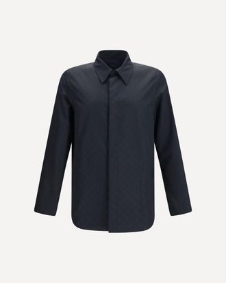 Gucci GG light silk faille Jacket Male 48
