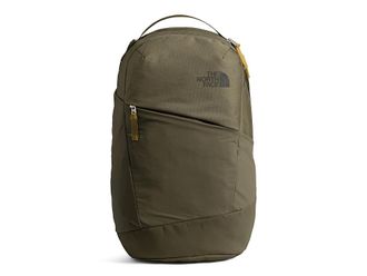 The North Face Isabella 3.0 Backpack Bags New Taupe Green Light Heather/Arrowwood Yellow, Nylon/Polyester