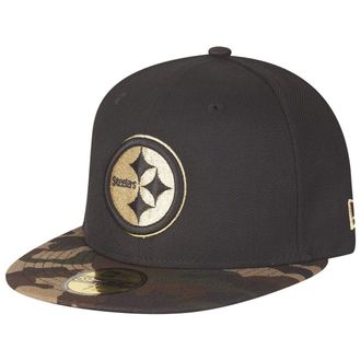 New Era 59Fifty Fitted Cap - Gold Pittsburgh Steelers camo - 6 7/8