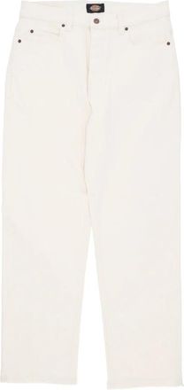 Dickies Ecru Denim Heren Jeans - Heren - Regular Fit Jeans - Beige - W36 L32 - Denim - Jeans