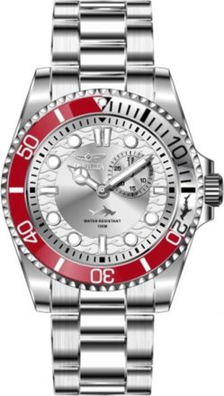 Invicta Pro Diver Quartz Silver Dial Mens Watch 49275