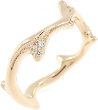 Dior Pink Gold Pink Gold (18K) Band Ring (Pre-Owned)
