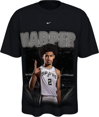 Nike Dylan Harper Nike Mens Basketball Max90 T-Shirt in Black | IV3436-010