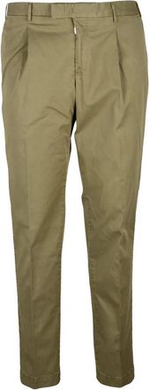 Pantaloni Torino Stretch Trousers - Olive Green