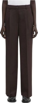 Anine Bing Broeken, Dames, Bruin, L, Wol, Trent Trouser