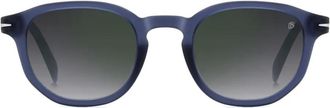 David Beckham Occhiali da sole tondi - Blu