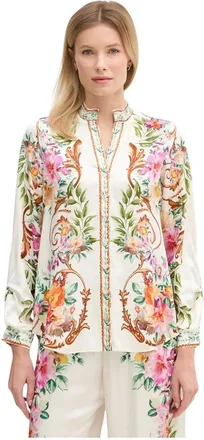 Hale Bob Dames, Blouses & Shirts, Veelkleurig, Maat: XS Zijde