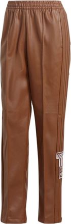 adidas (WMNS) adidas Centre Stage Faux Leather Adibreak Pants Brown II6098