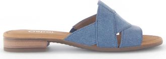 Gabor Dames, Schoenen, Blauw, Maat: 40 1/2 EU Denim