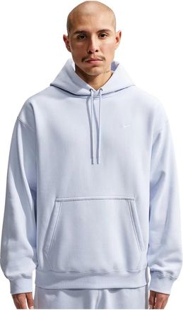 Nike Solo Swoosh Pullover Hoodie - Heren - Sport - Grijs - Maat: S Katoen