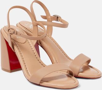 Christian Louboutin Sandali Miss Jane 85 in pelle