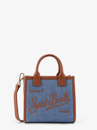 MC2 Saint Barth Borsa a tracolla Vanity bag Mini in denim - MC2 SAINT BARTH - gender_Woman