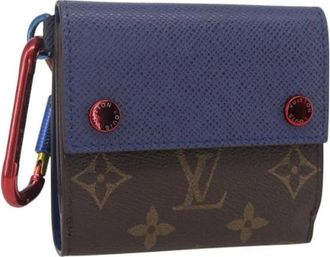 Louis Vuitton Pre-owned Wallets, female, Multicolor, Size: ONE SIZE Pre-owned Canvas Wallet