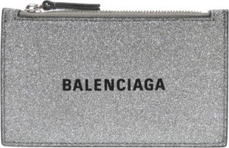 Balenciaga Pre-owned Leren Portemonnee - Dames - Vintage Accessoires - Grijs - ONE Size - Leer - Vintage