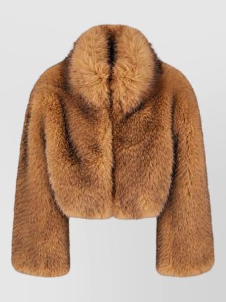 Rotate faux fur jacket
