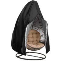 OEM Funda Para Silla Colgante, Funda Protectora Para Sillas Tipo Huevo, Fundas Impermeables Para Sillas Colgantes De Jard&iacute;n, Negra (115 X 115 X 190 Cm) - 