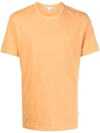 James Perse T-shirt met ronde hals - Geel