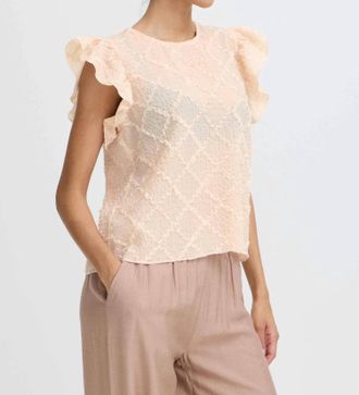 b.young Ilianna Blouse In Cement