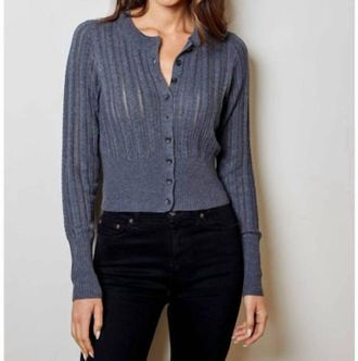 Design History Levi Cardigan In Grey